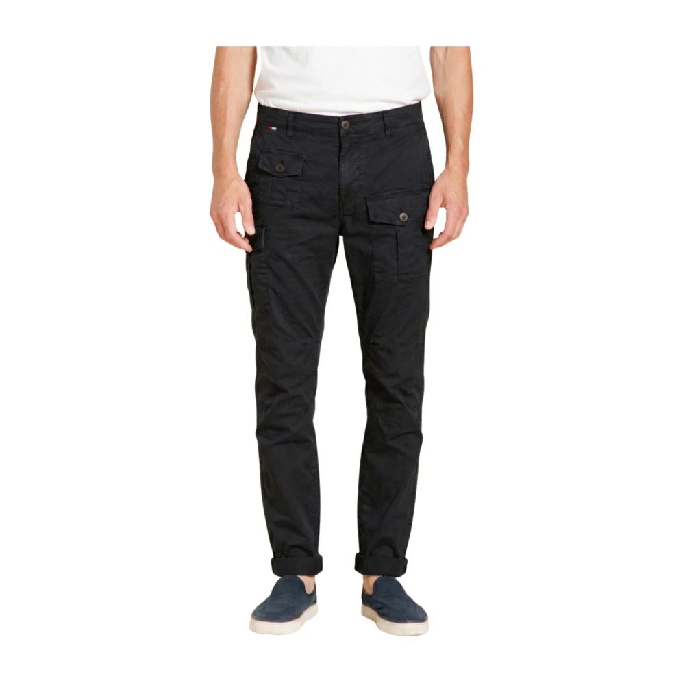 Mason's Herren Schwarz - George Coolpocket Cargohose - Trousers - K - S
