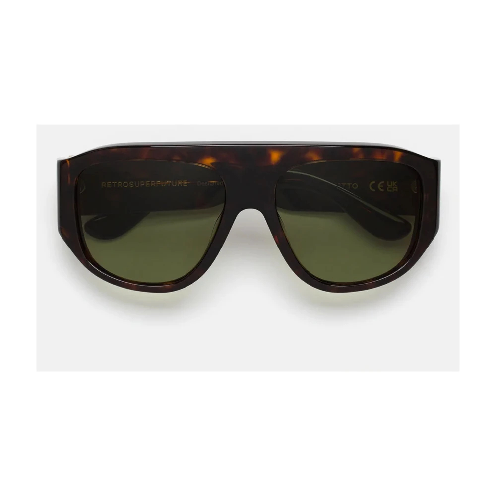 Retrosuperfuture Herren Tortoise Biscotto Havana P9f Shell Sonnenbrillen - Bild 4