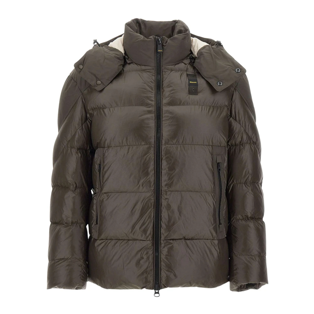 Blauer Usa Herren Oliv Puffer Jackets, Grün, Gr. Xl - Bild 10