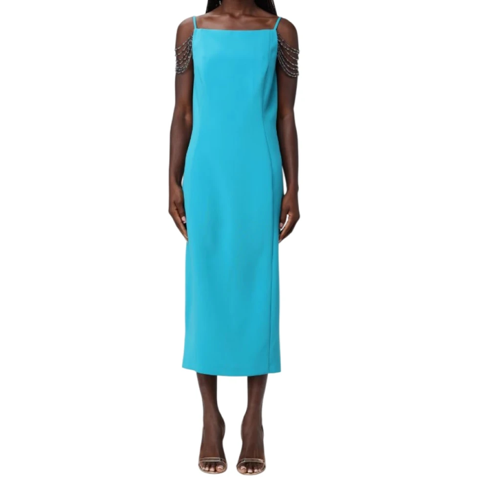 Pinko Damen Blau - Midi Kleid - Dresses - Xs
