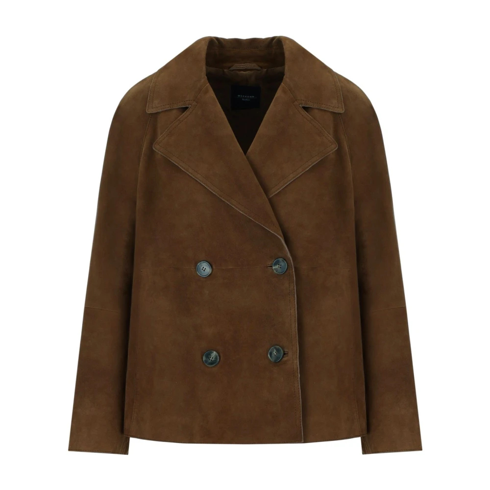 MAX MARA WEEKEND SOSPIRO BRAUNE JACKE - Bild 3