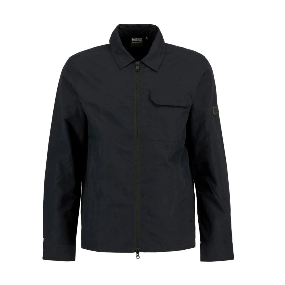 Barbour Herren Schwarz - Warren Overshirt - Jackets - K - S