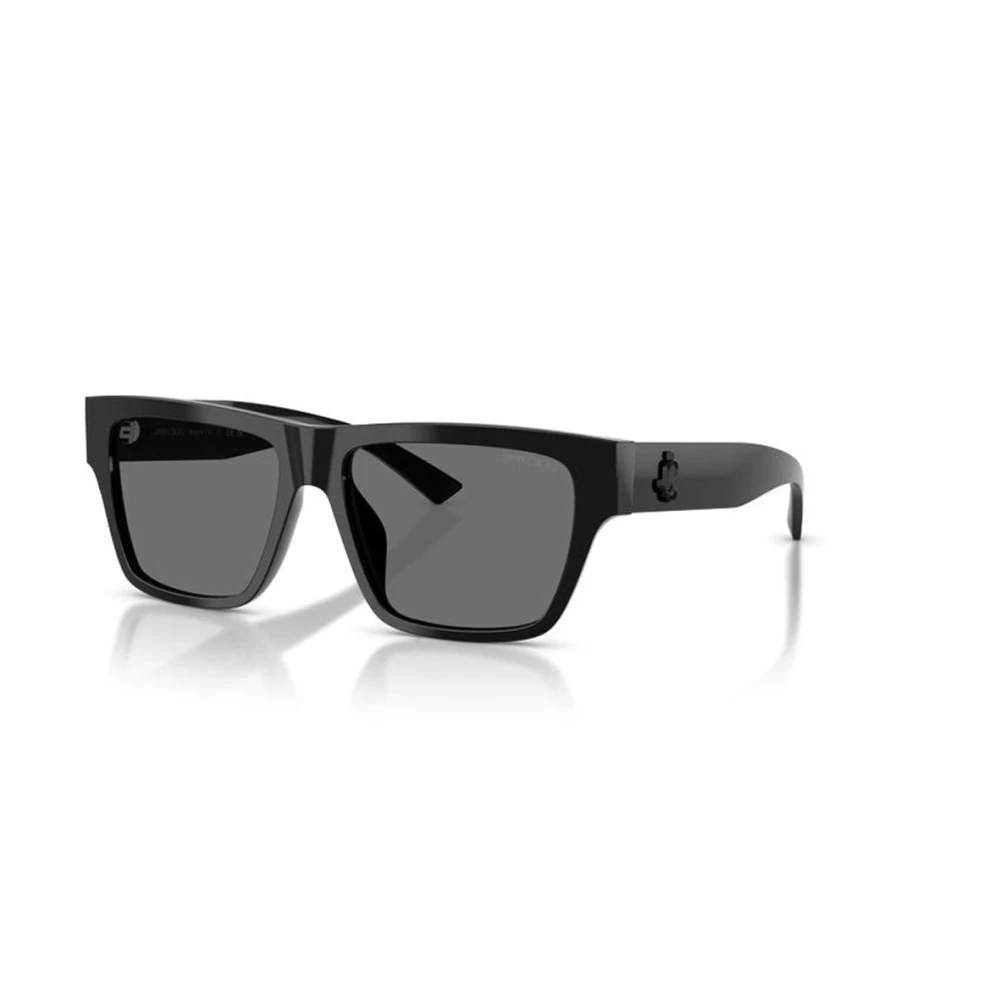 Jimmy Choo Damen Schwarz - Rechteckige Sonnenbrille - Accessories - K - 54 Mm