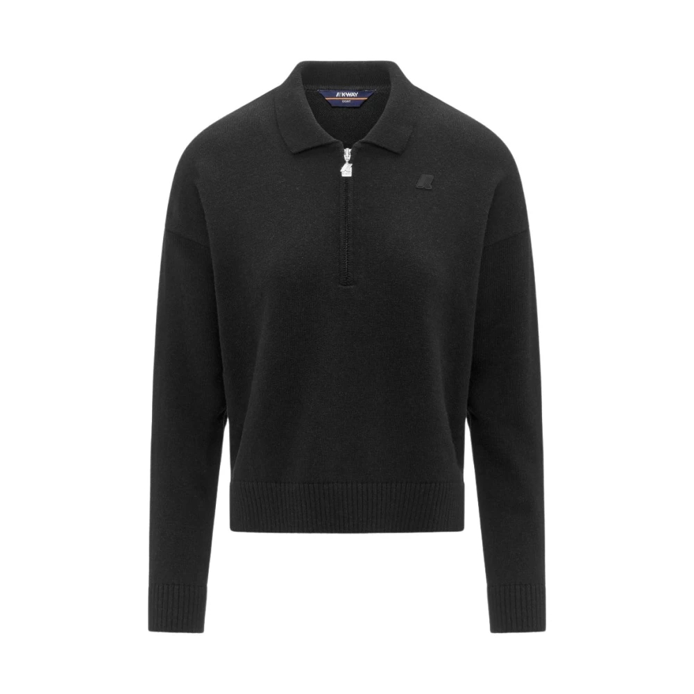 K-Way Damen Schwarz - Gramarnier Pullover - Knitwear - K - S