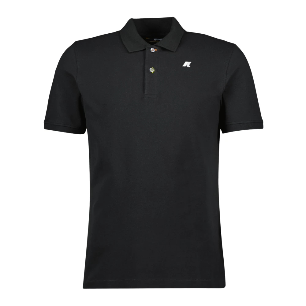 K-Way Herren Schwarz - Vinnie Polo - Tops - K - 3XL