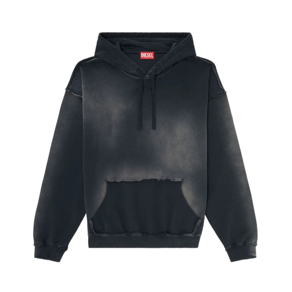 Diesel Herren Schwarz - Pullover - Sweatshirts & Hoodies - K - L