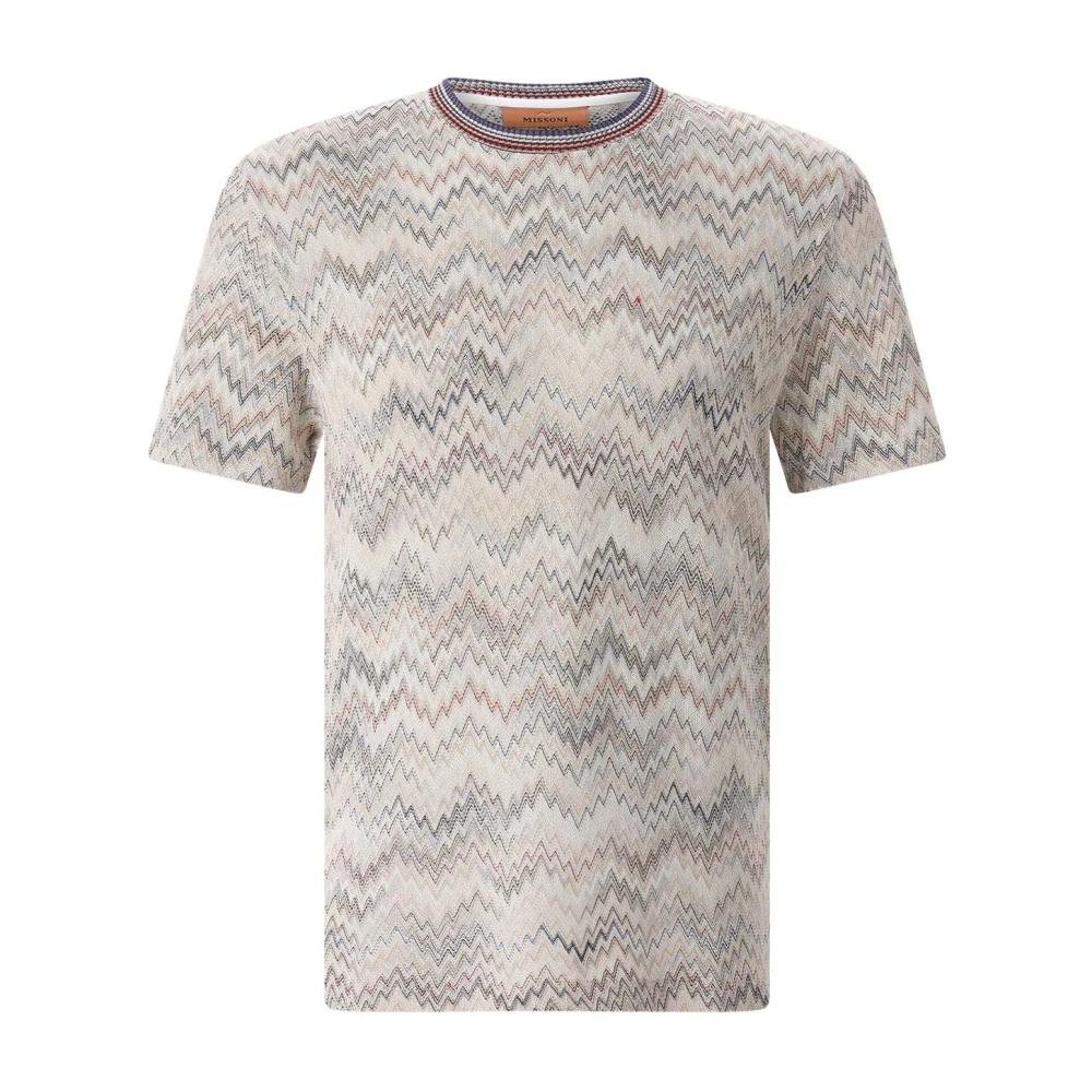 Missoni Herren Multicolor - Rundhals-Strickwaren - Knitwear - Mehrfarbig - M
