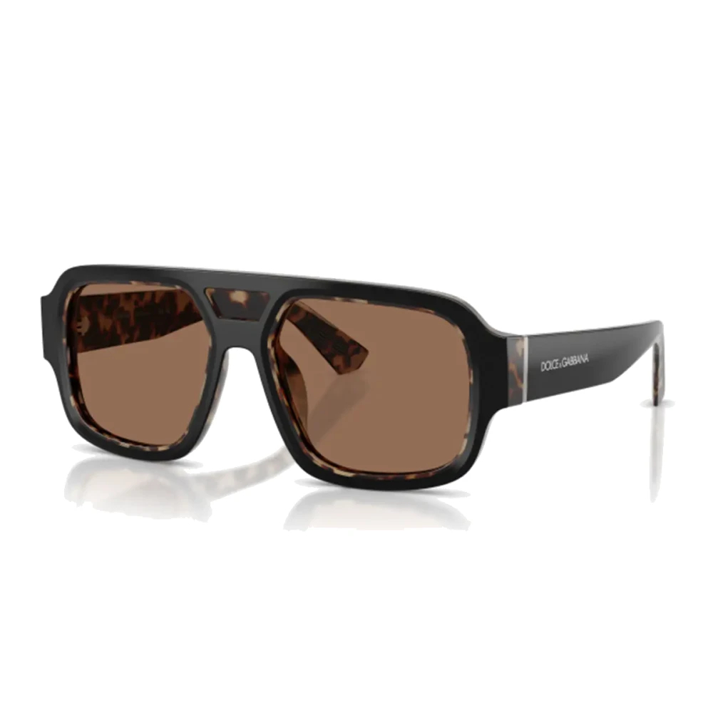 Dolce & Gabbana Unisex Braun - Eckige Sonnenbrille - Accessories - 55 Mm
