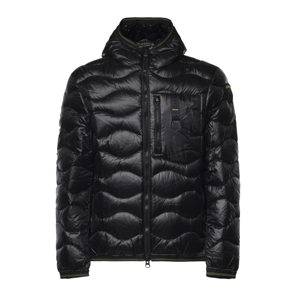 Blauer. Usa Herren Schwarz Jacken Nylon - Bild 6