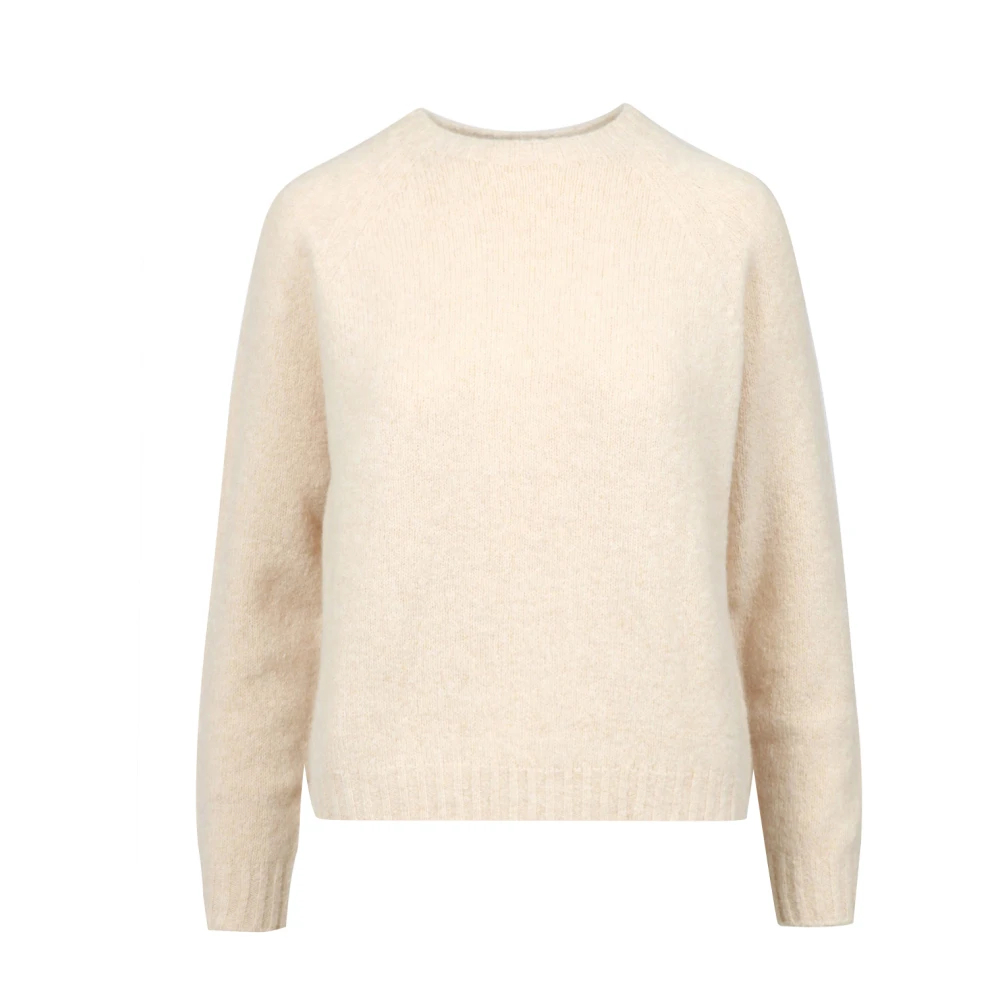 Weekend Max Mara Damen Beige - Alpaka-Baumwollpullover - Knitwear - S