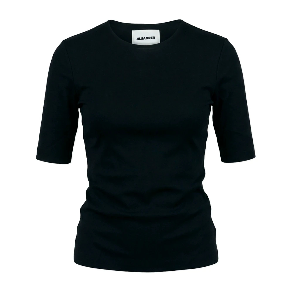 Jil Sander Damen Schwarz - Rundhals-Oberteil - Tops - K - M