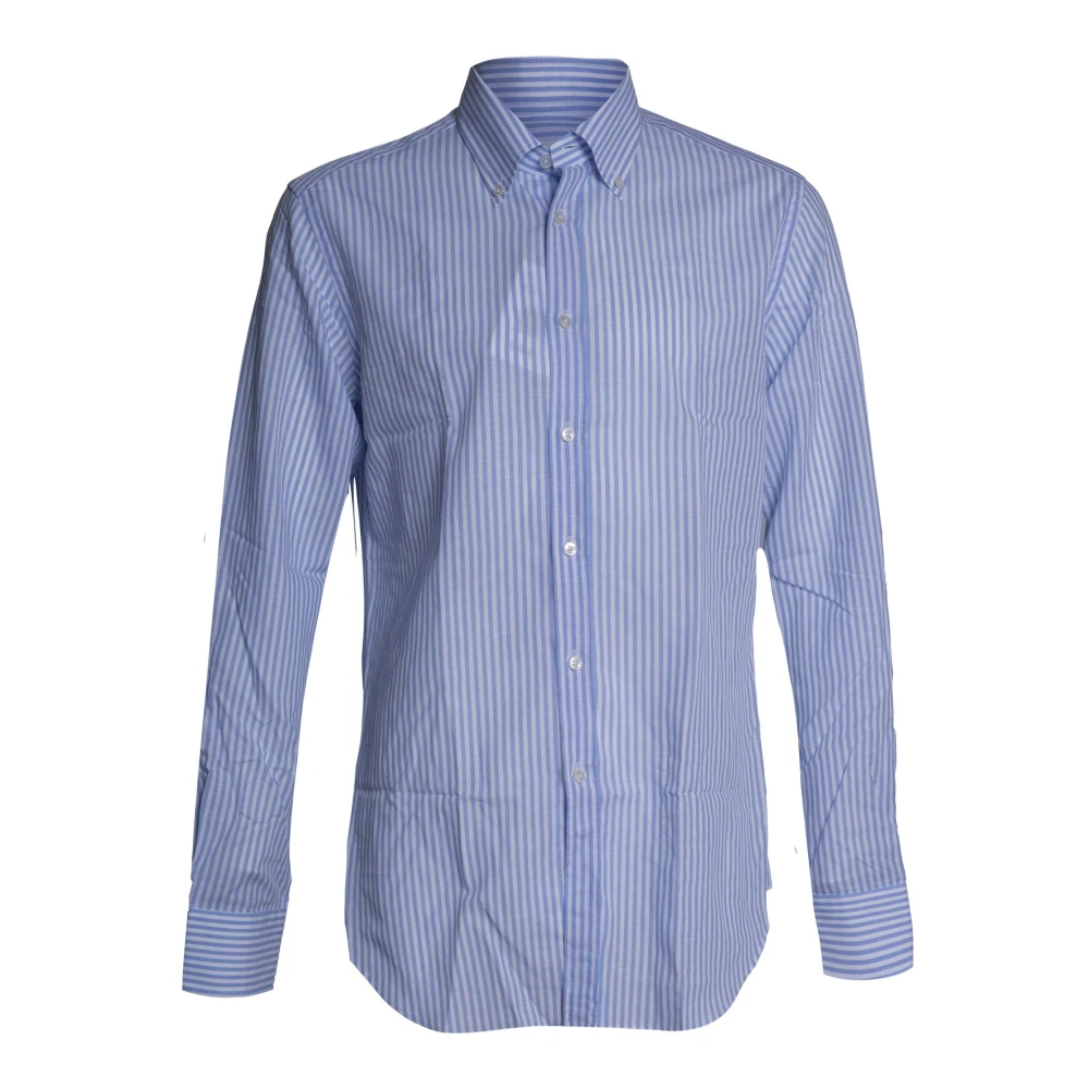 Xacus Herren Blau - Klassisches Hemd - Shirts - M