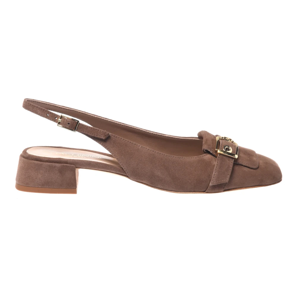 Baldinini Damen Beige - Slingback Pump - Shoes - 38 Eu