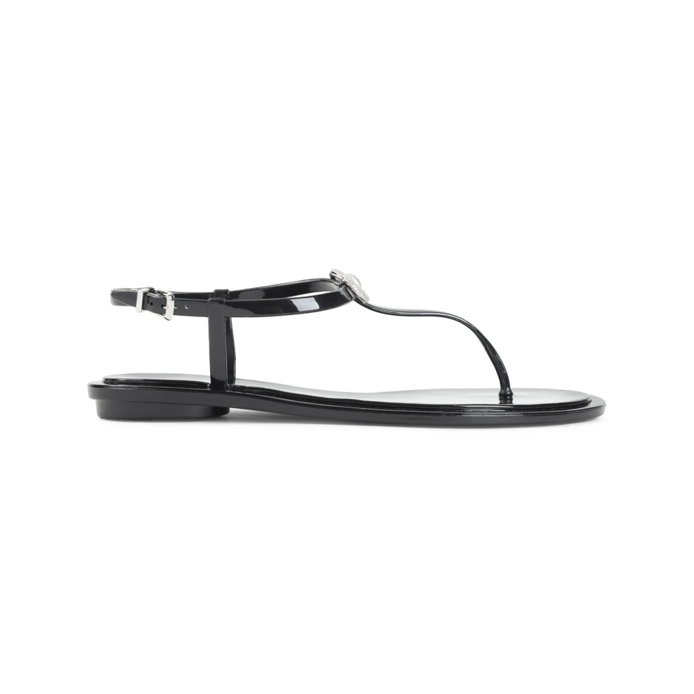 Mach & Mach Damen Schwarz - Double Bow Sandalen - Shoes - K - 40 Eu