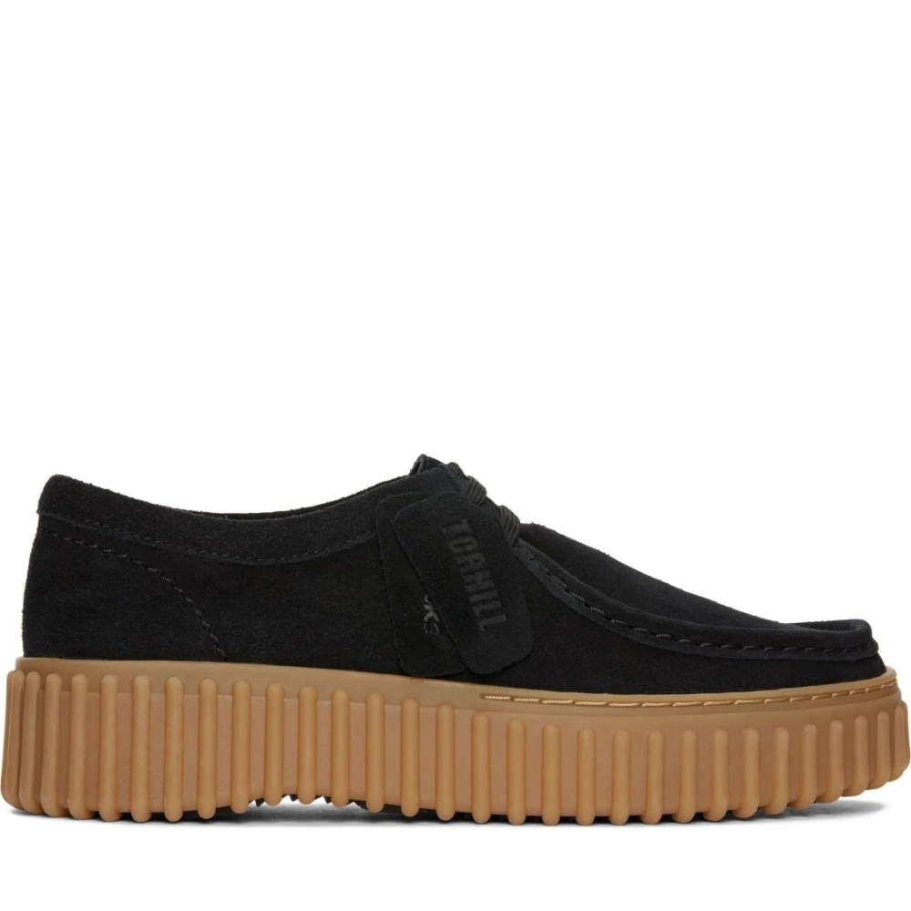 Clarks Damen Schwarz 26172044 4 Torhill Bee Plateau Mokassin Bequeme Schn?R-H... - Image 6