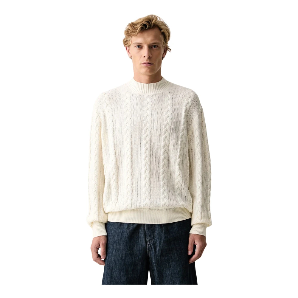 Armani Exchange , Herren, Strickwaren, Beige, L - Bild 6