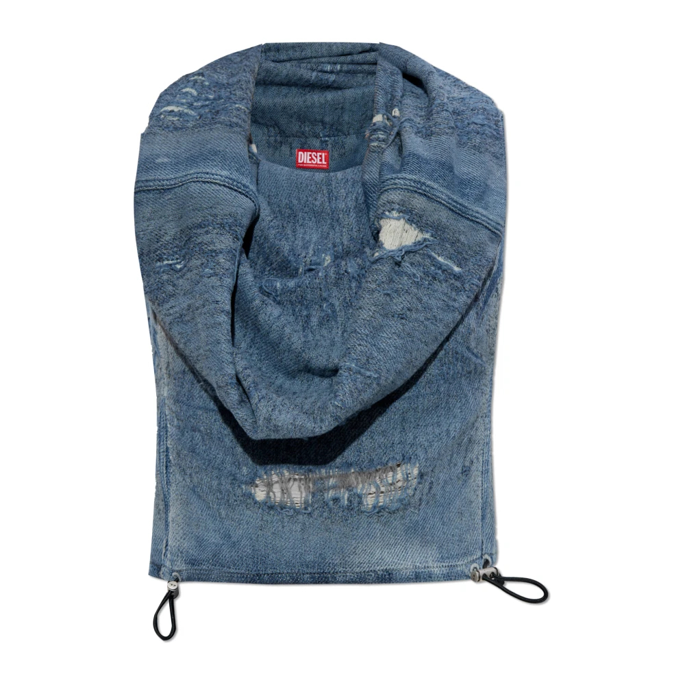 Diesel Damen Blau - Top De-Vania-Fsg - Tops - 2XS