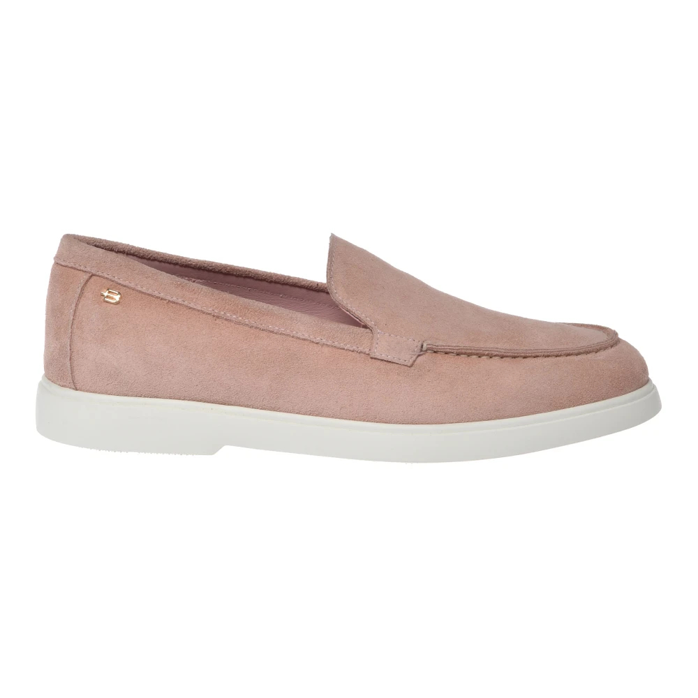 Baldinini Damen Rosa - Suede Slip-On - Shoes - 41 Eu