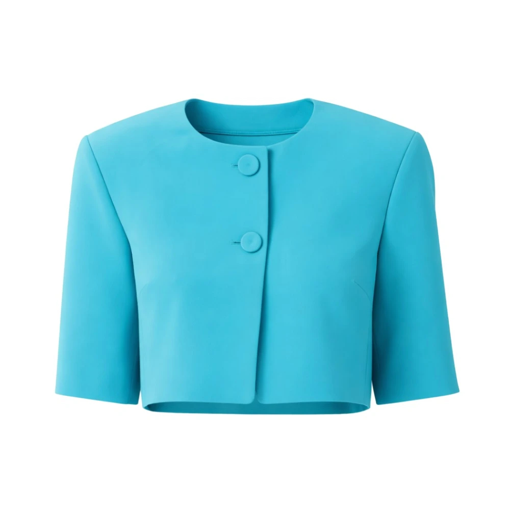 Pinko Damen Blau - Jacke Mit Knöpfen - Jackets - S