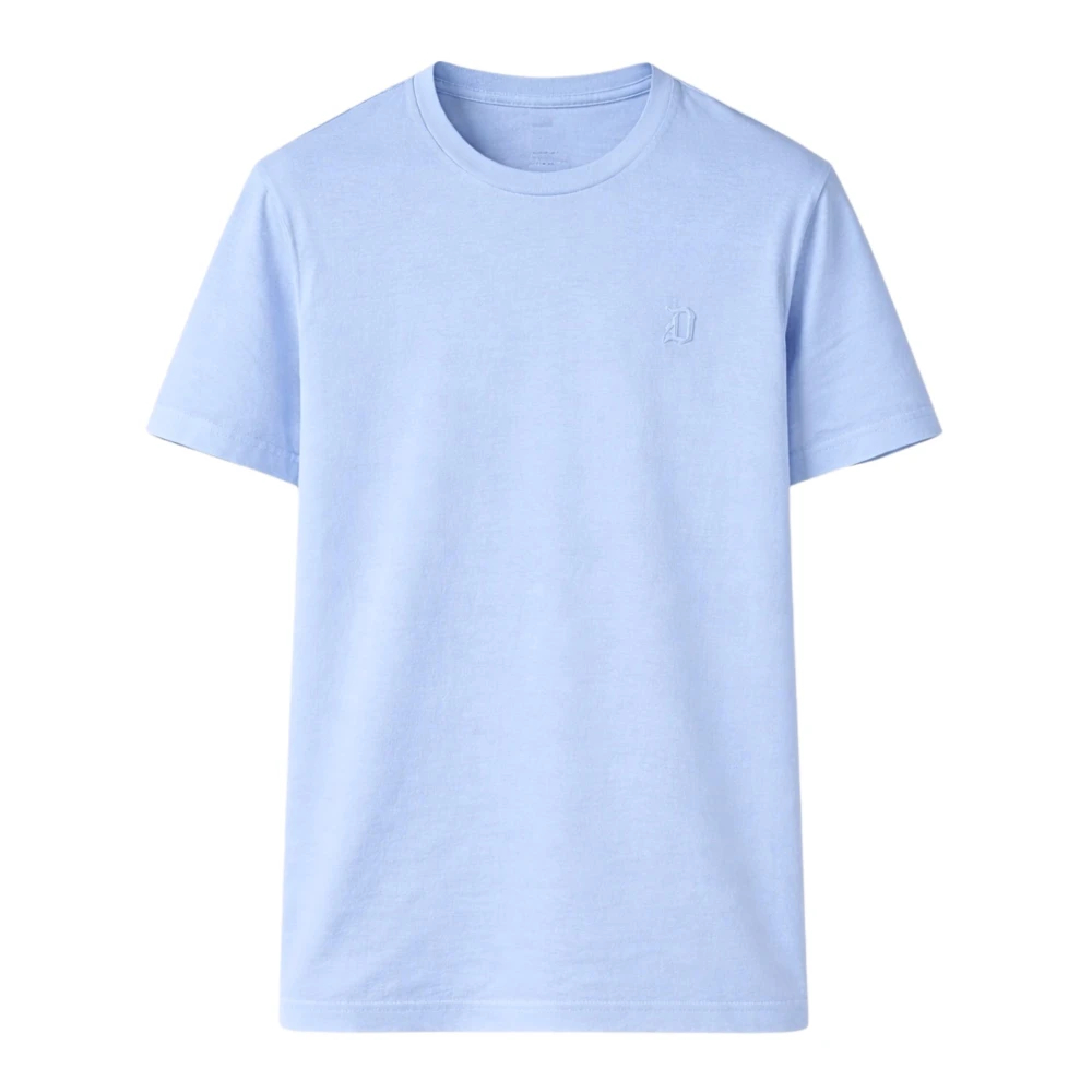 Dondup Herren Blau - T-Shirt Girocollo Regular - Tops - L