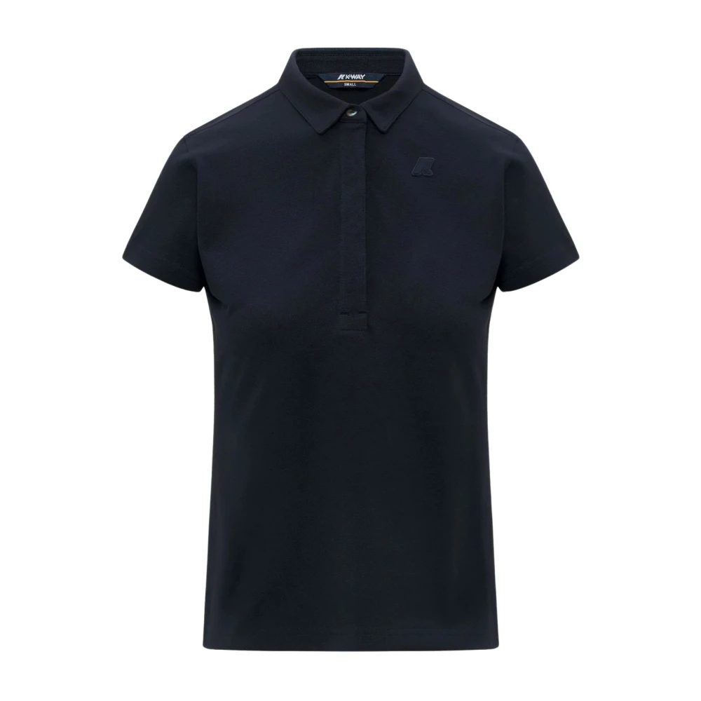 K-Way Damen Blau - Amedea Polo Shirt - Tops - M