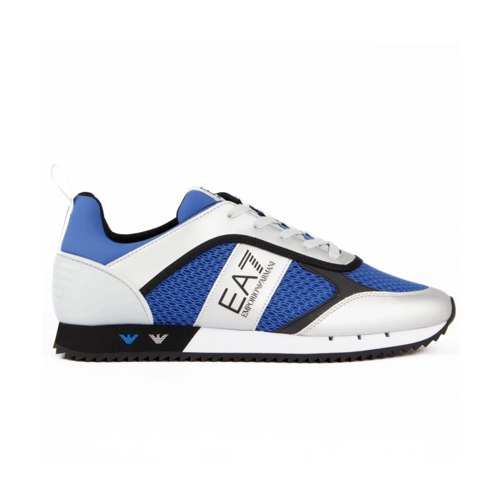 Emporio Armani Ea7 Herren Blau - Spin 001 Sneakers - Shoes - 45 Eu
