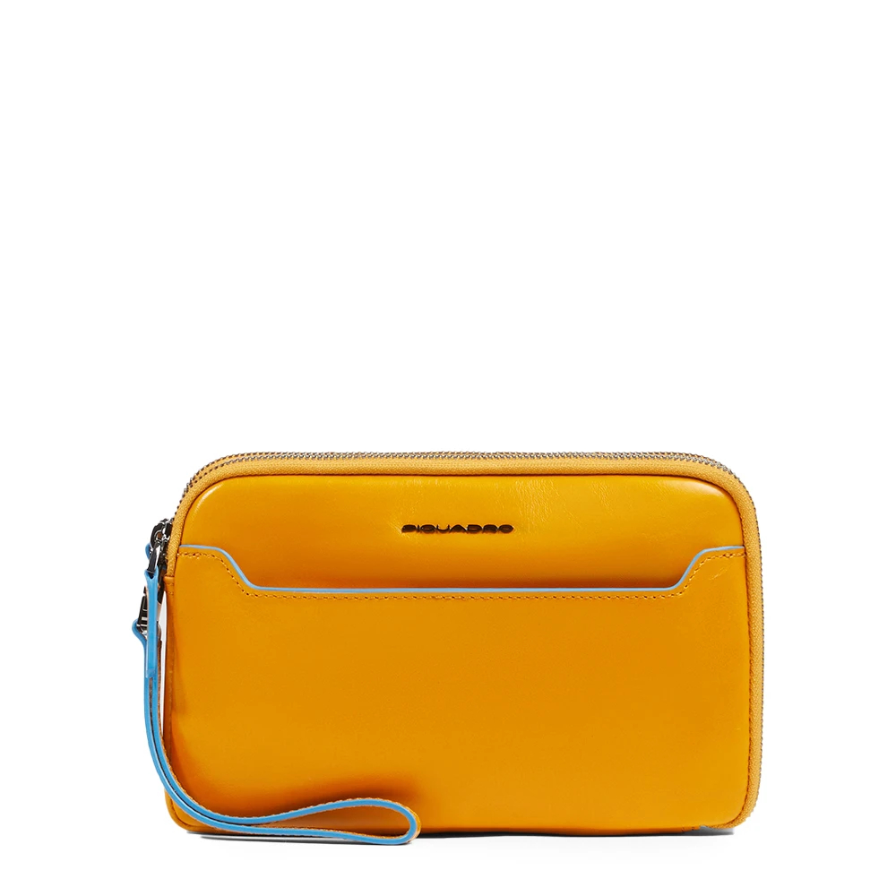 Piquadro Herren Gelb - Ac6901b2r Leder Clutch - Bags - One Size