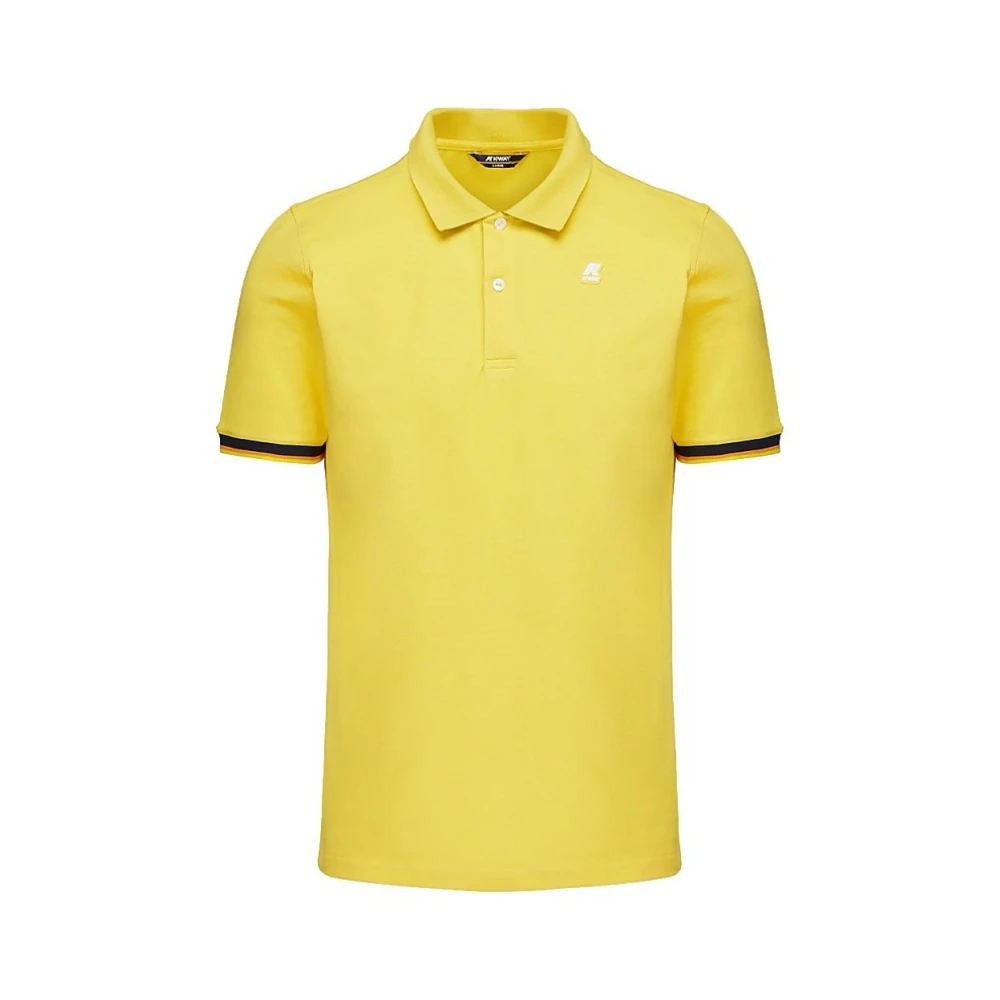 K-Way Herren Gelb - Vincent Polo - Tops - 2XL