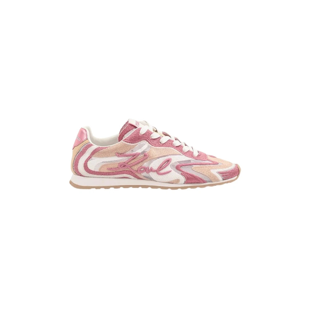 Karl Lagerfeld Damen Rosa Sneakers Kl65925 - Bild 2