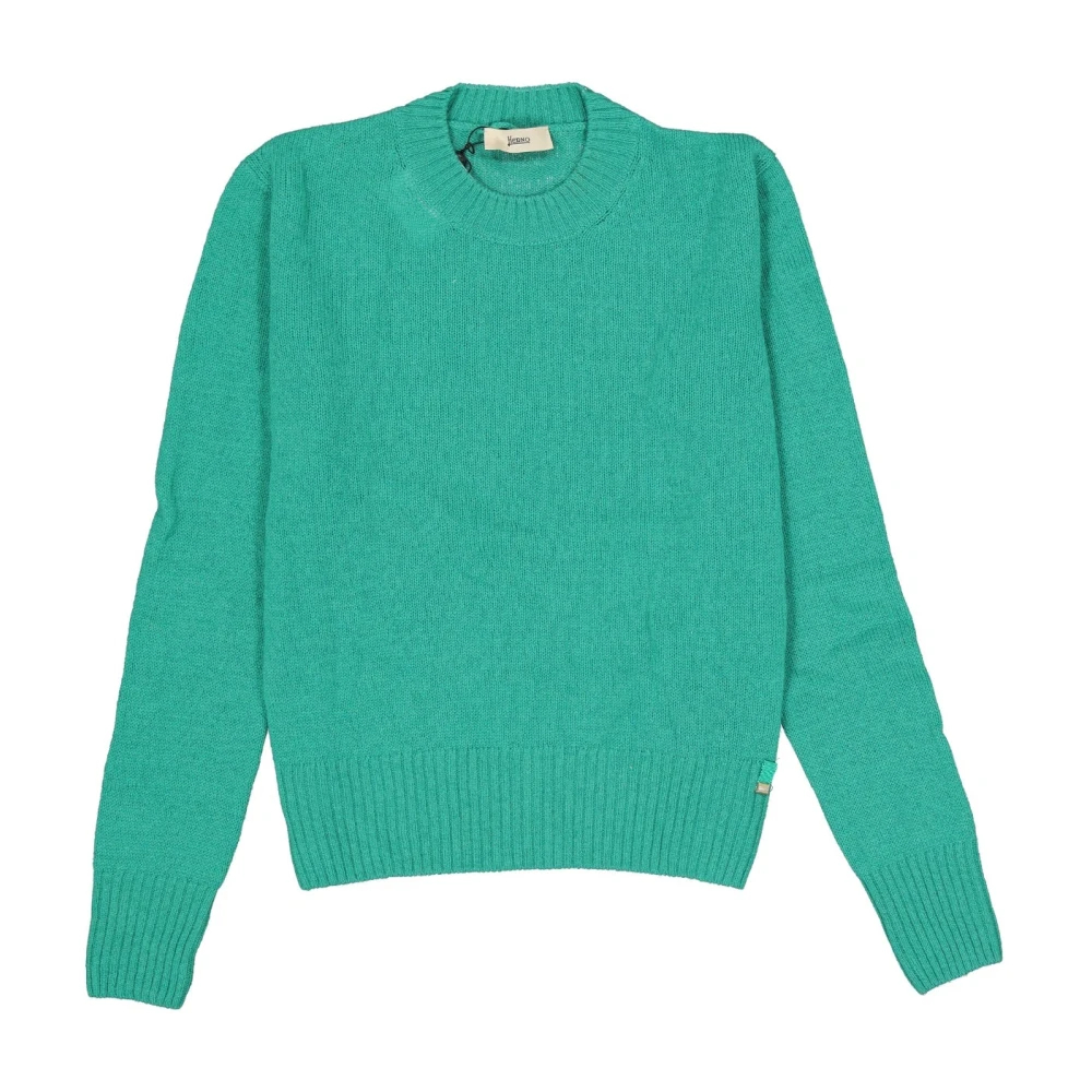 Herno Damen Grün - Rundhals-Pullover - Knitwear - M