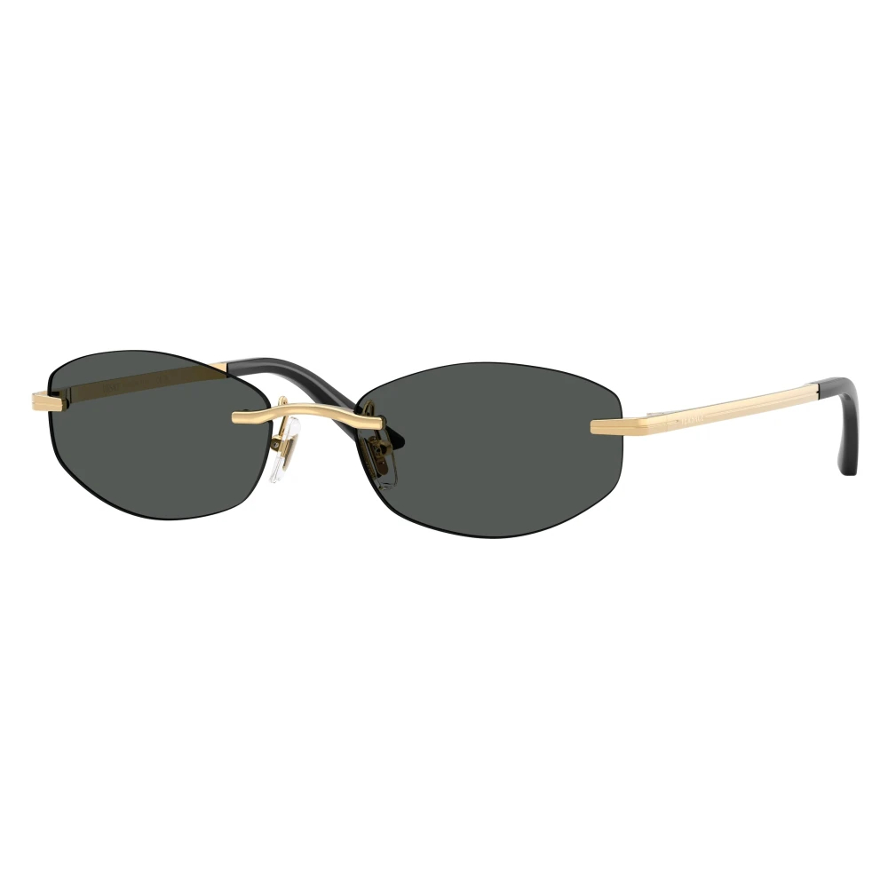 Versace Damen Dunkelgrau Frau Sunglass Ve2308d - Rahmenfarbe: Gold Linsenfarbe: - Bild 7