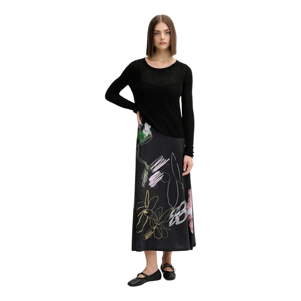 Desigual - Kala Dress - Knitwear - Damen - Schwarzk - Xs - Bild 8