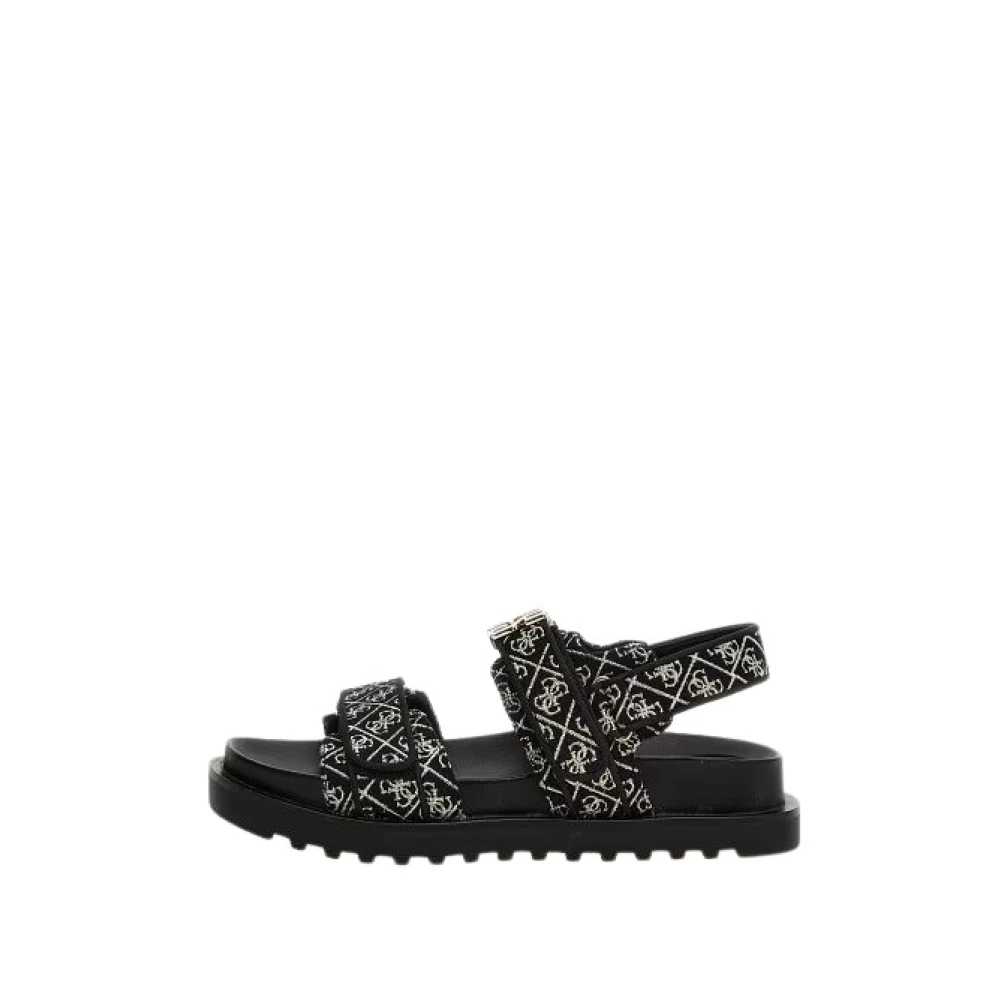 Guess Damen Schwarz Sandalen Fabelis Fl6fbs Fal03 - Bild 3