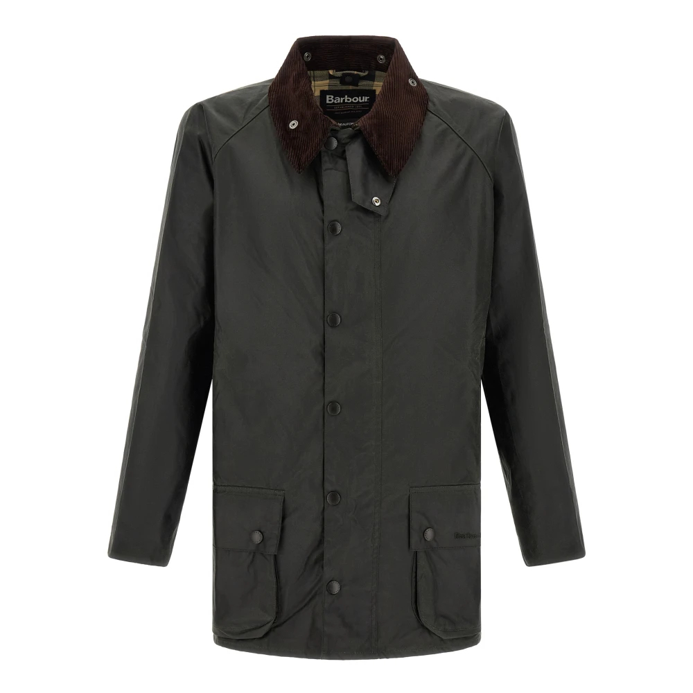 Barbour Herren Grün Jacke Baumwolle - Bild 13