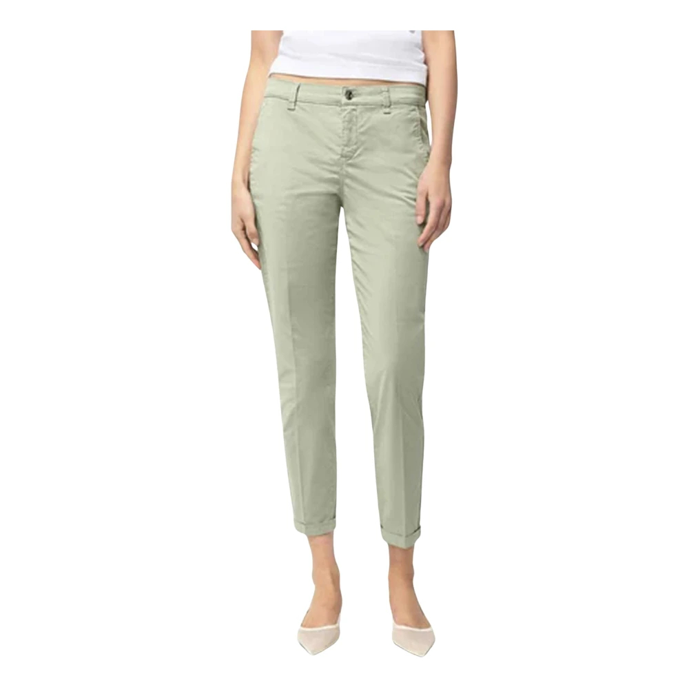 Mac Damen Grün - Cropped Hose - Trousers - Xl