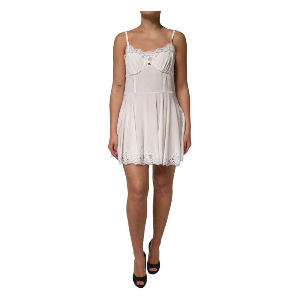 Dolce & Gabbana Damen Weiß - Slip Dress - Dresses - Xl
