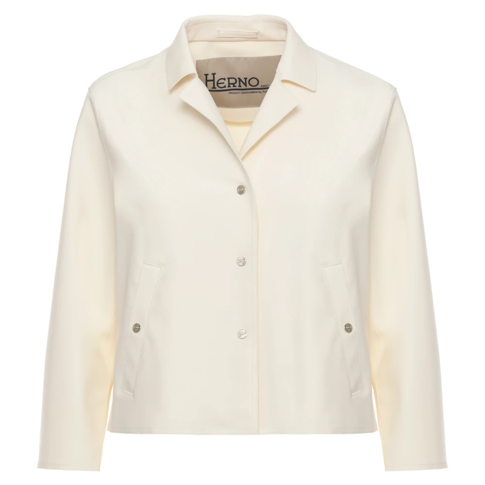 Herno Damen Weiß - Einreihige Jacke - Jackets - Xl