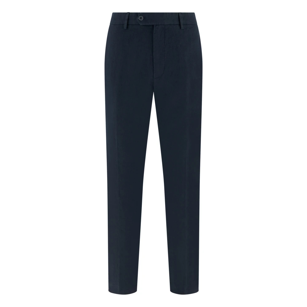 Boggi Milano Herren Blau - Leinenhose - Trousers - W34
