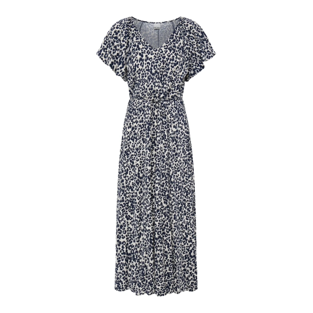 Ichi Damen Bleu Kleid Ihaya Dr4 - Bild 5