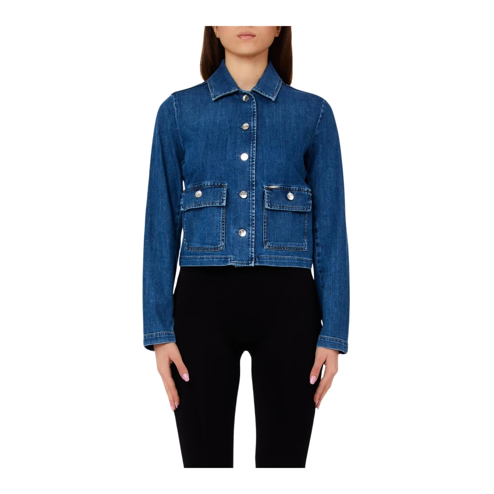 Liu Jo Damen Blau - Jacke - Jackets - S