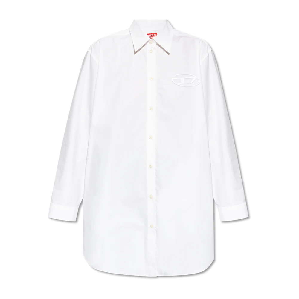 Diesel Damen Weiß - Hemdblusenkleid - Blouses & Shirts - S