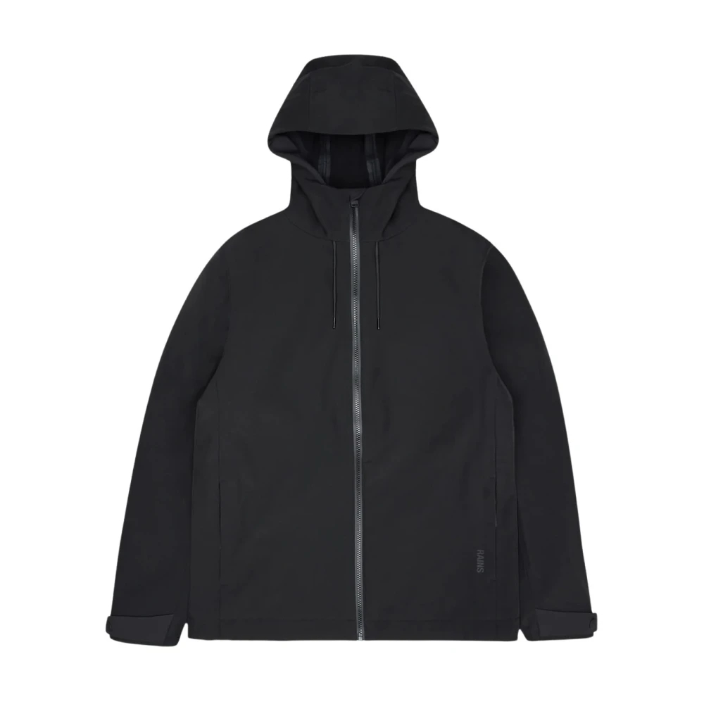 Rains Schwarz Jacke Suva Softshell W3t1 - Bild 6