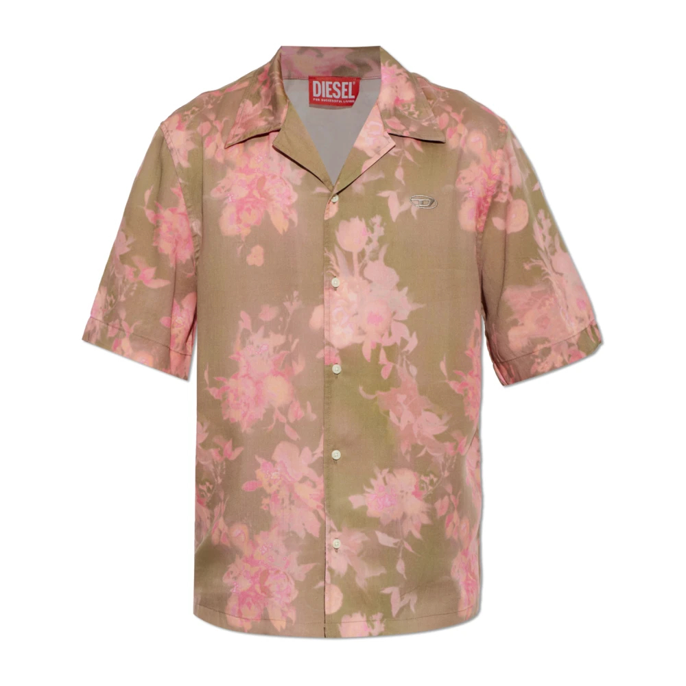 Diesel - S-Brad-Qmce Shirt - Shirts - Herren - Grün - M