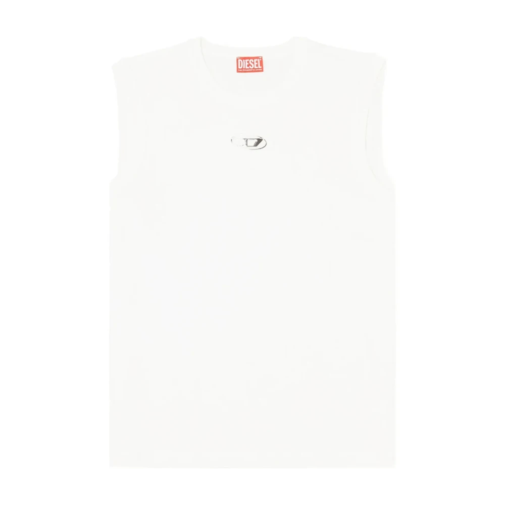 Diesel - T-Bisco-Iod Sleeveless Top - Tops -Herren -Beige -M