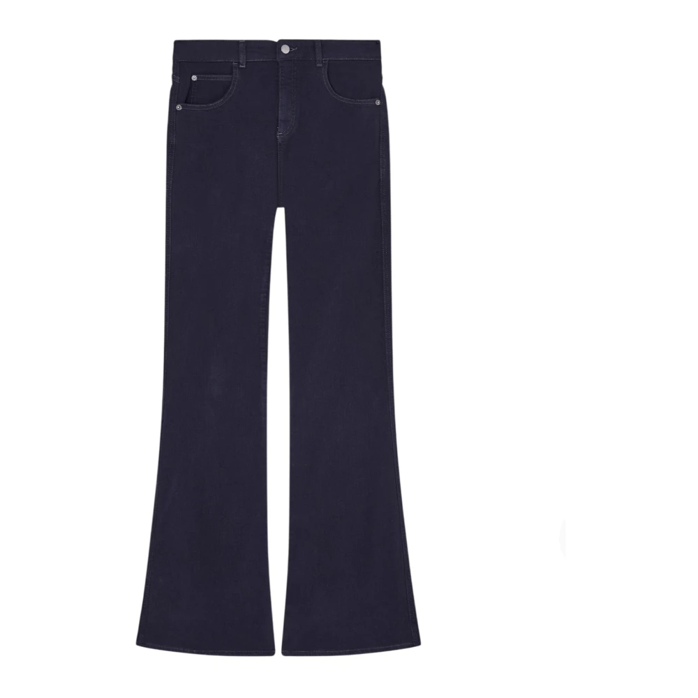 Emporio Armani Damen Blau - J9d Mid-Rise Flared Jeans - Jeans - W26