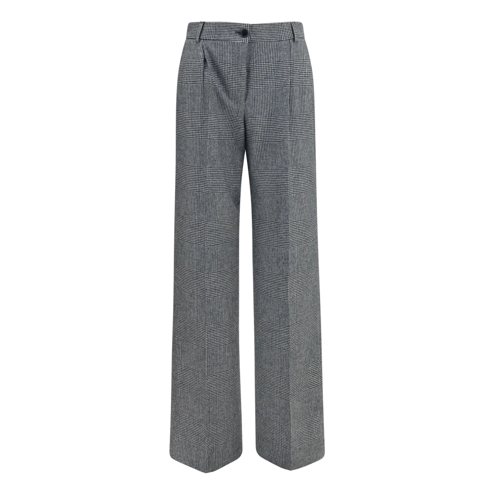Dolce & Gabbana Glen Plaid Flannel Trousers - Bild 5