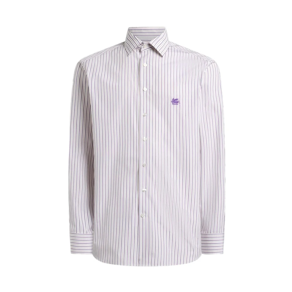 Etro , Herren, Shirts, Lila, L - Bild 5