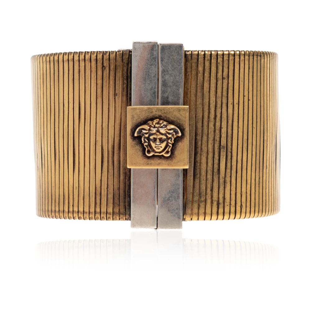 Versace Damen Gelb - Messingarmband - Accessories - L