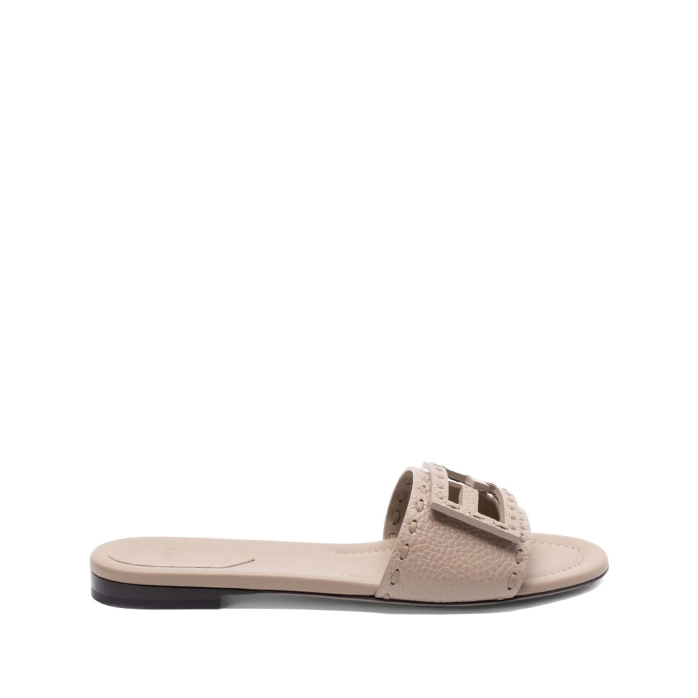 Fendi Damen Grau - Sliders - Shoes - 37 Eu