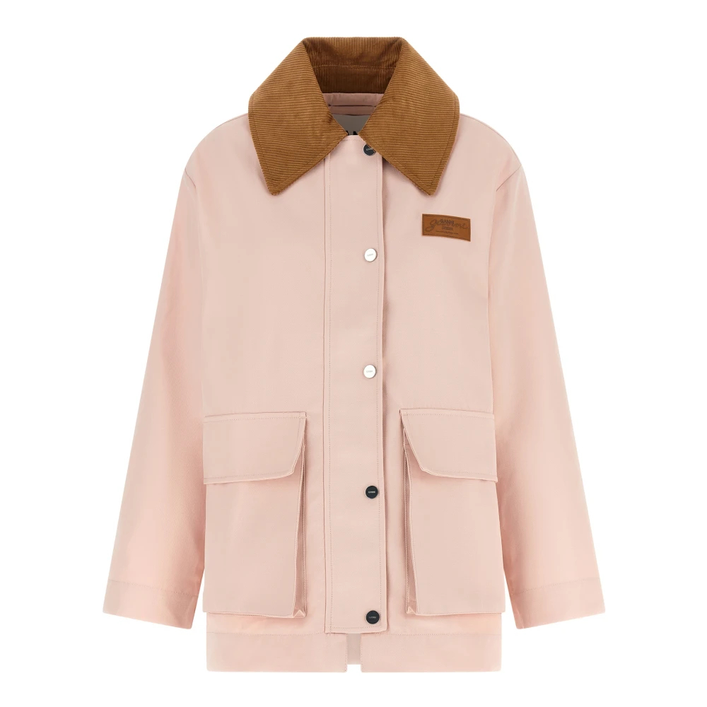 Ganni - Jacken - Jackets - Damen - Rosa - 2XS